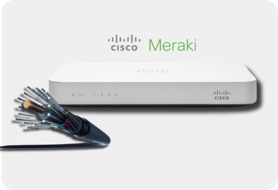 Group 237 (1) (1) Cisco Meraki router and fiber internet for a fast, secure, and efficient workplace.